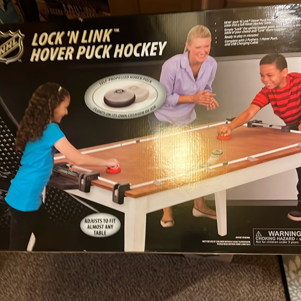 NEW LOCK AND LINK HOVER PUCK HOCKEY!